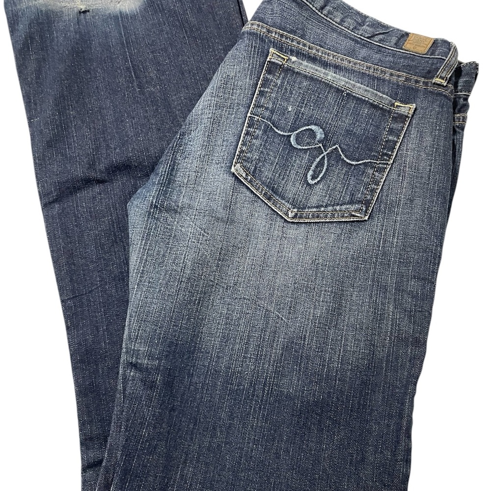 Guess Jeans Womens 31 Foxy Flare Leg 5-Pocket Stretch Flex Denim Blue